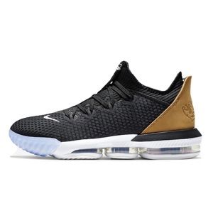 lebron 16 black gold